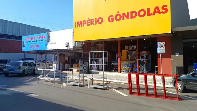 Gondulas e Gôndolas e prateleiras pra supermercados distribuidora mercearia farmácia  - Foto 5