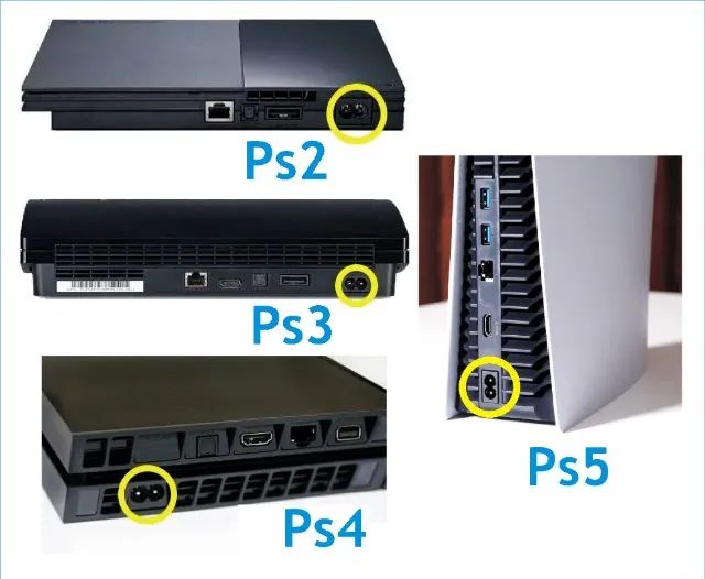 Cabo de Energia Ps2 / Ps3 / Ps4 / Ps5 / XBox One - Foto 3
