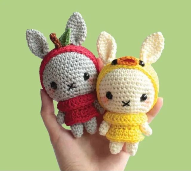 Coelhinhos Amigurumi 