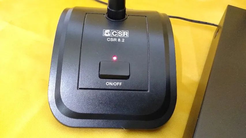 Microfone Para Púpito Sem Fio CSR-820B (duplo) - Foto 3