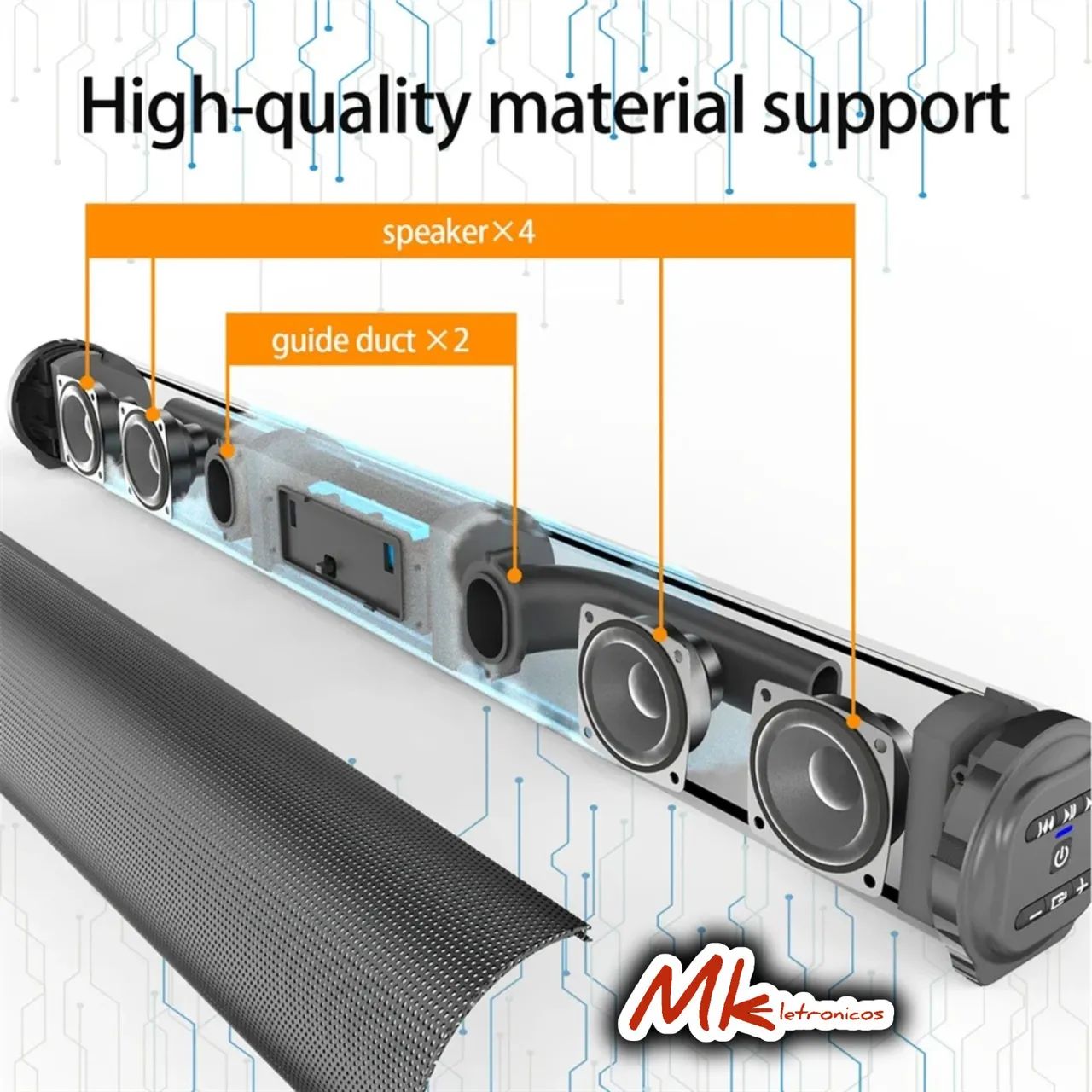 Sound Bar Bluetooth TV 20w - Foto 2