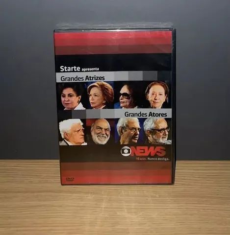 Dvd: Grandes Atrizes Grandes Atores - Globo ( Lacrado )