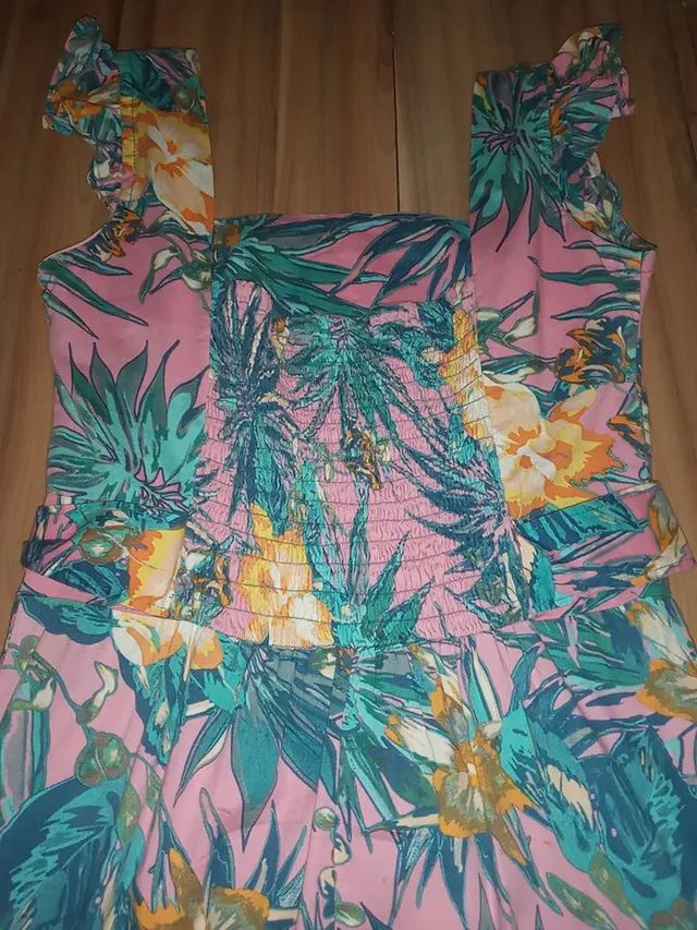 Vendo vestido estampado Mercatto - Foto 5