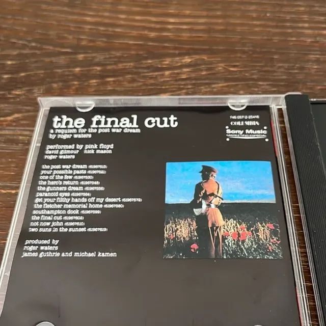 cd pink floyd - the final cut - Foto 4