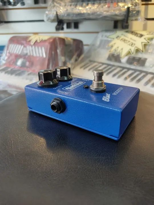 Pedal De Efeito Guitarra - Black Bug Blue Booster - Foto 4