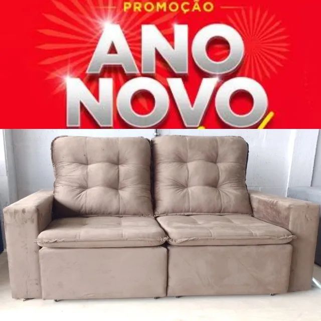 Sofá Marrom Liquida Ano Novo