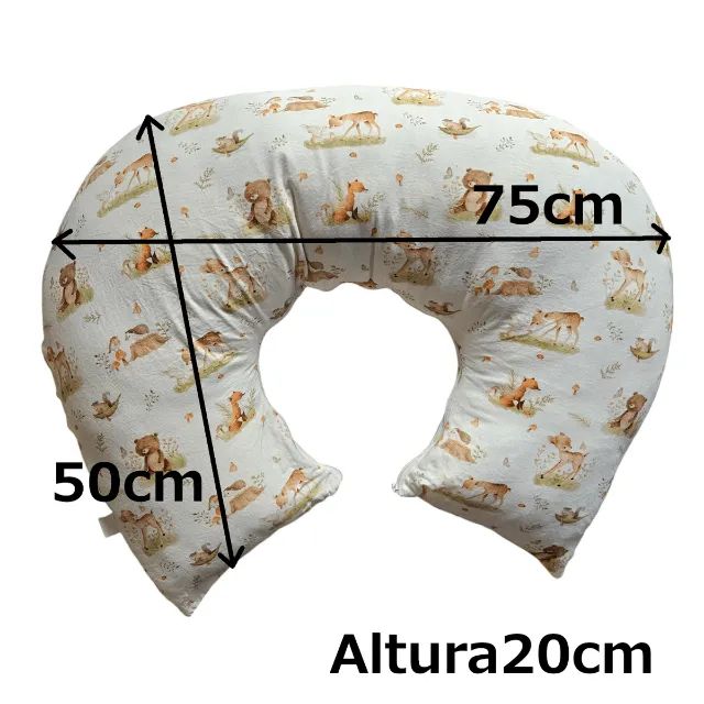 almofada de amamentação grande + capa extra - Foto 6