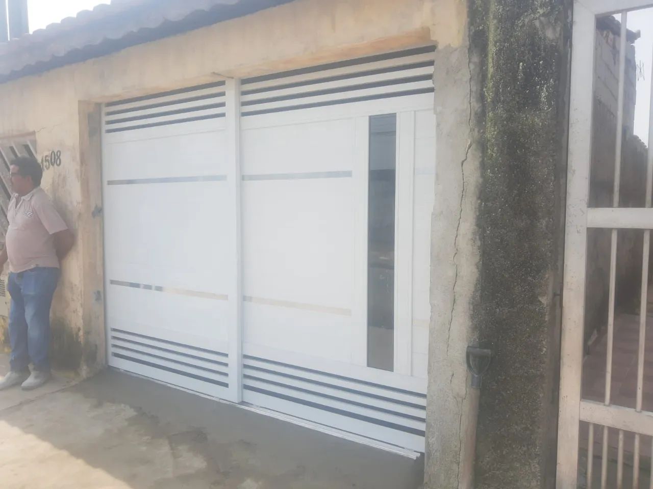 Portao e portas de alumínio resistente - Foto 4