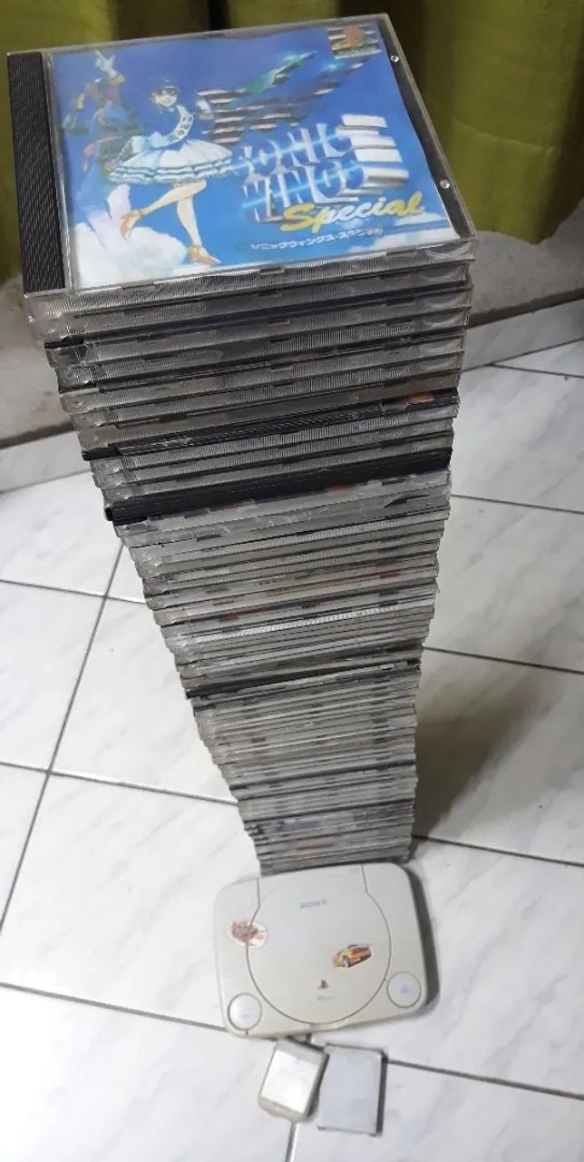 Coleção de Jogos PlayStation 3 memori card original na caixa e manual de epoca . - Foto 3