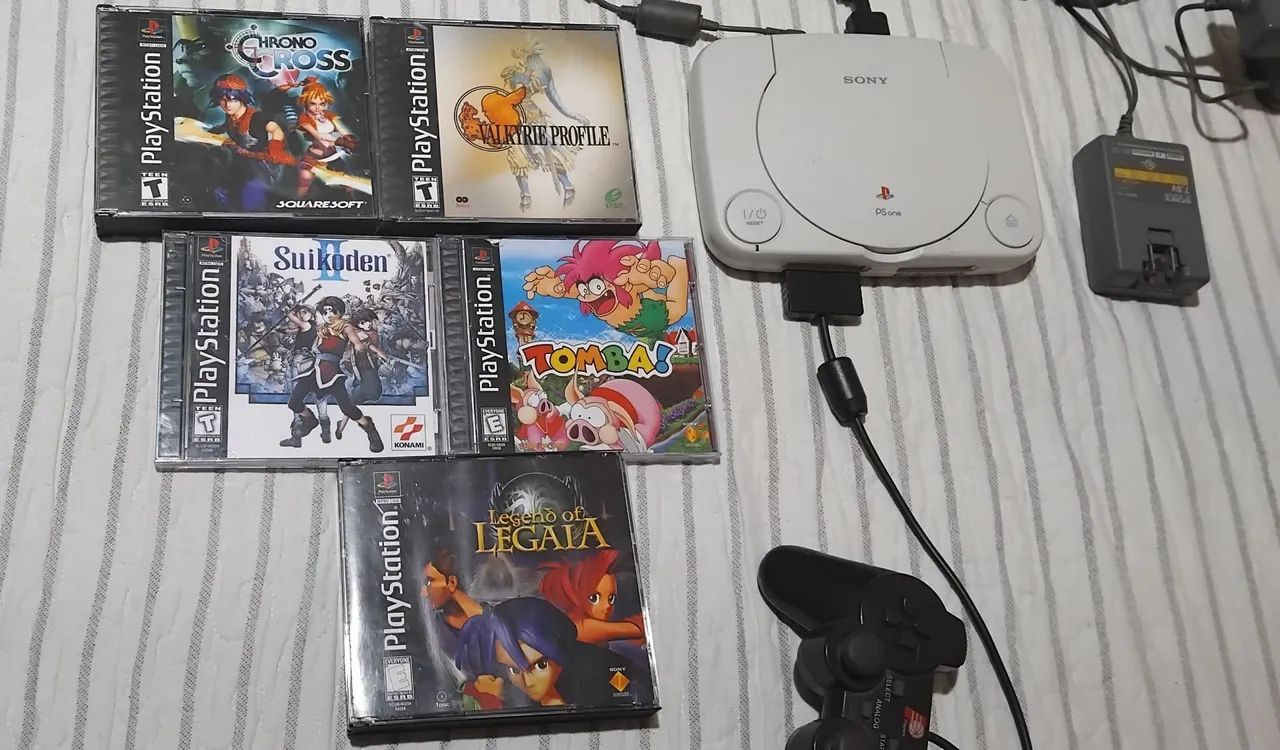 Ps1 completo por 300,00 para sair logo.