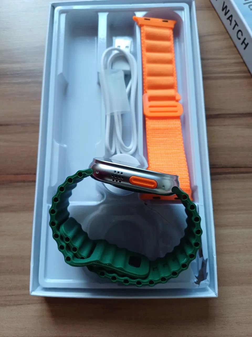 Smartwatch ultra com pulseira extra - Foto 4