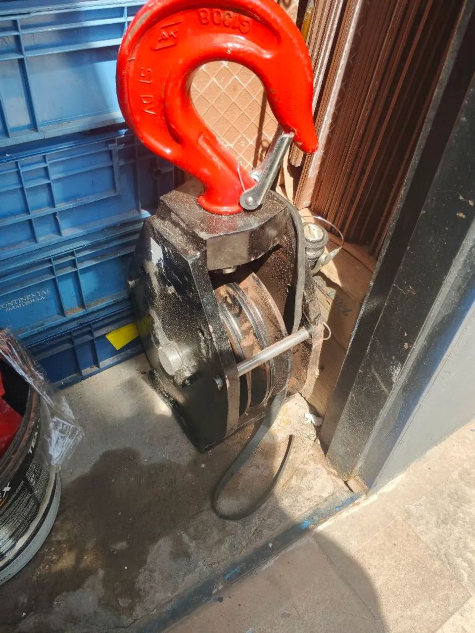 Moitão completo com gancho pra 16 toneladad