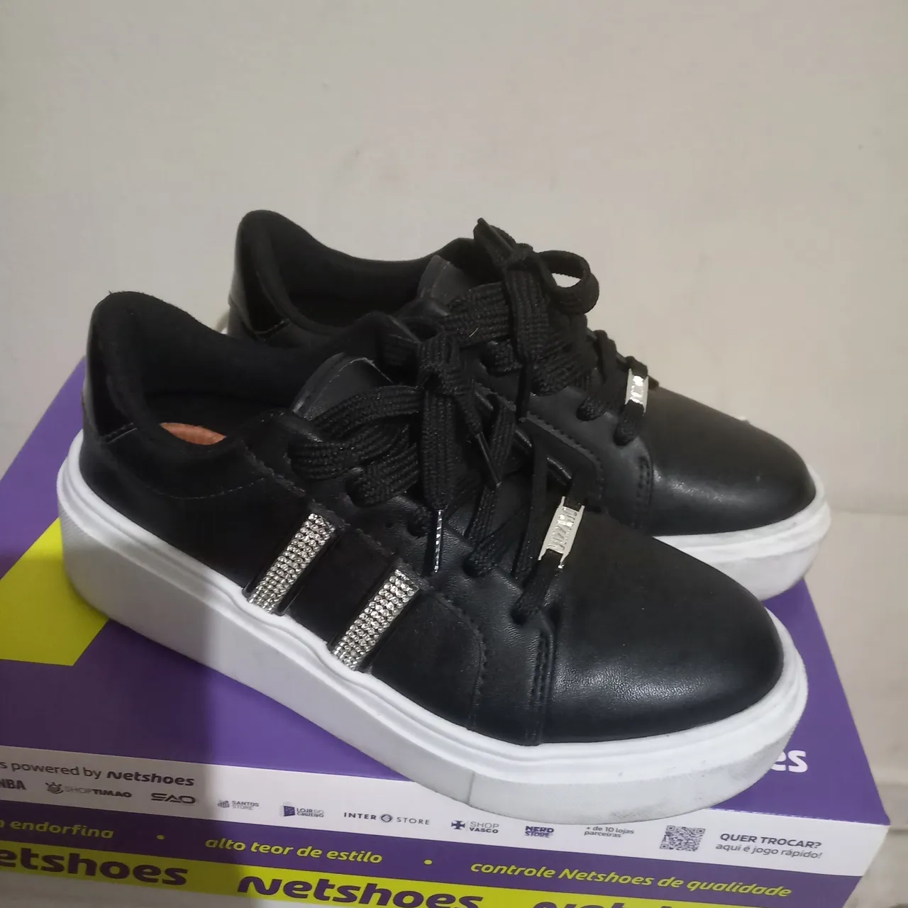 Tênis Feminino vizzano 34 Preto