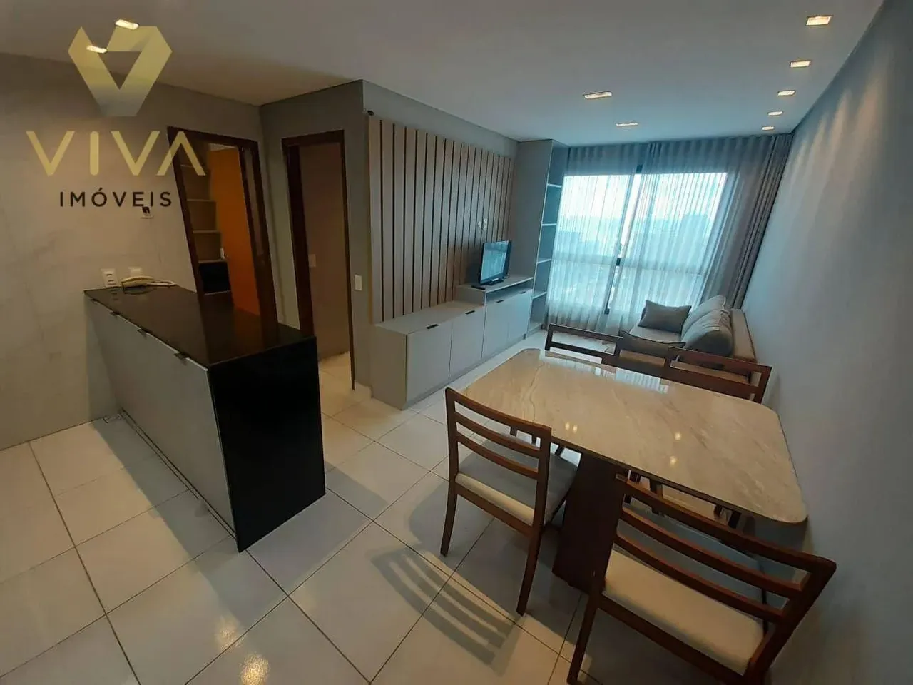Flat com 1 dormitório para alugar, 41 m² por R$ 2.900,00/mês - Manaíra - João Pessoa/PB