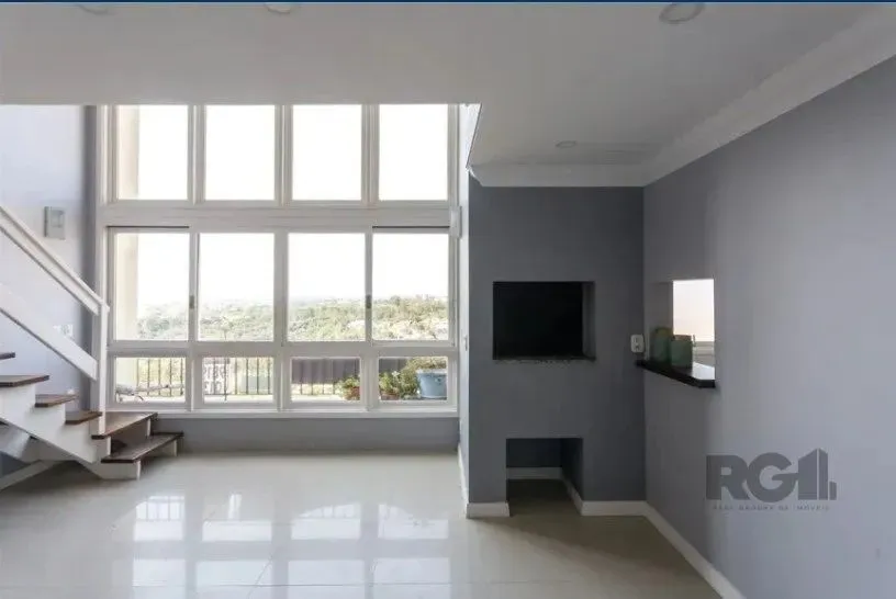 Excelente apartamento semi mobiliado, 3 dormitórios (1 suíte), living em porcelanato com p