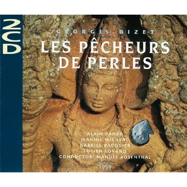 CD Duplo - Les Pêcheurs de Perles - Georges Bizet