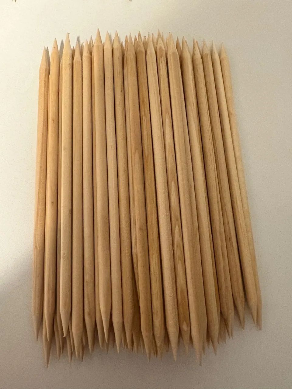 100 palitos de unha Jatobá 