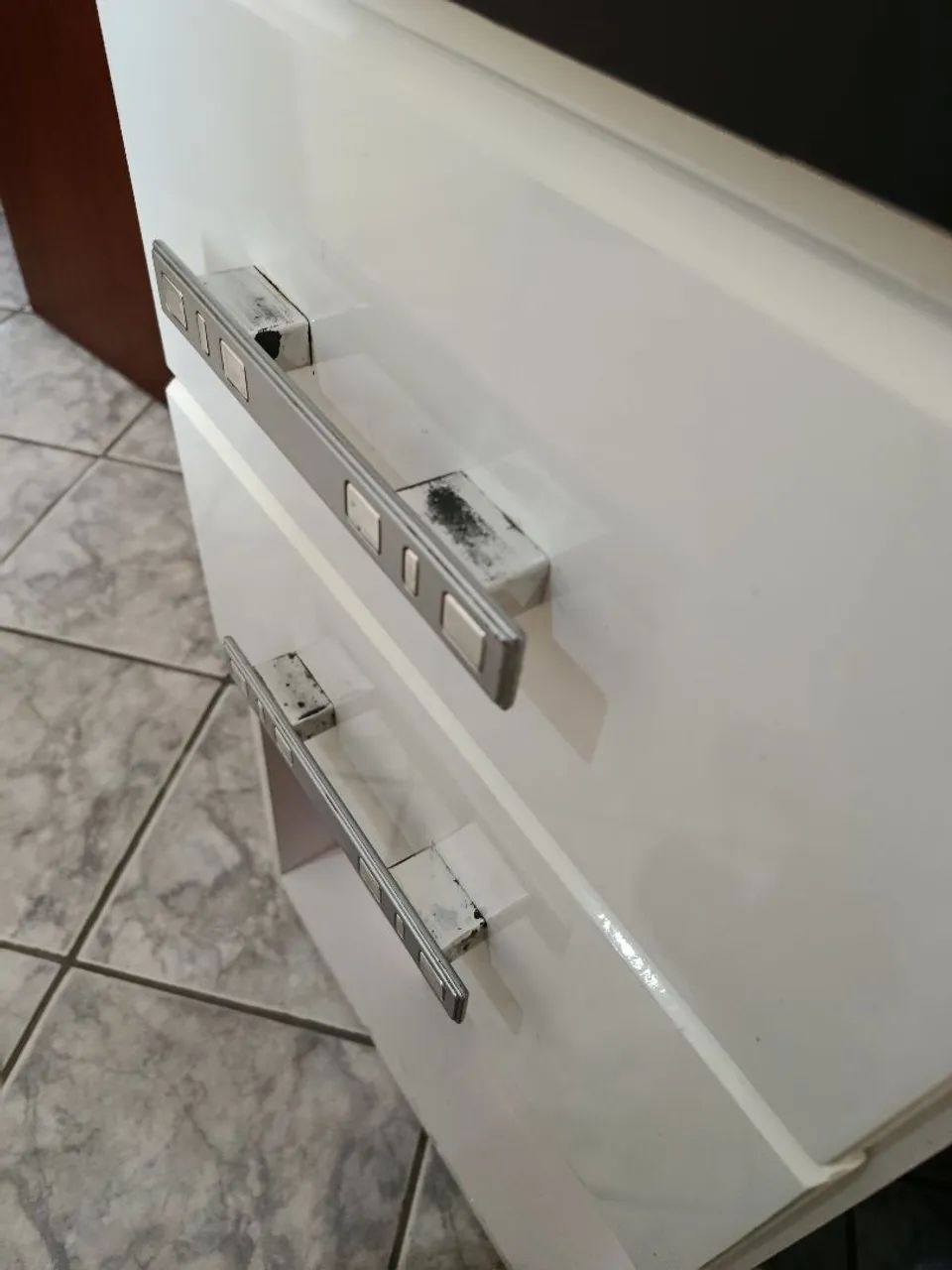Cabeceira de solteiro com duas gavetas - Foto 5