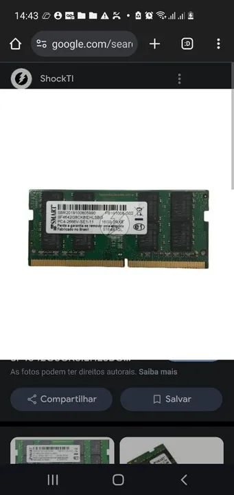 Memória DRR4 4Gb, 8Gb e 16Gb _ DDR3 4Gb e 8Gb