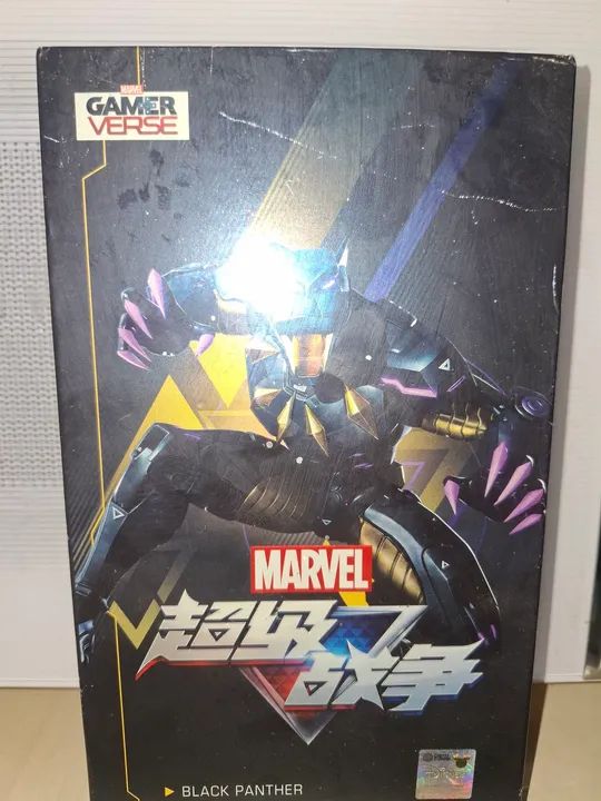 Marvel Gamer Verse Black Panther - action figures zd toys original licenciado Disney