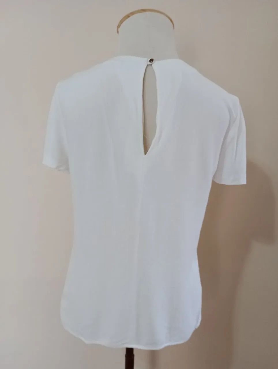 Blusa branca Zara  - Foto 3