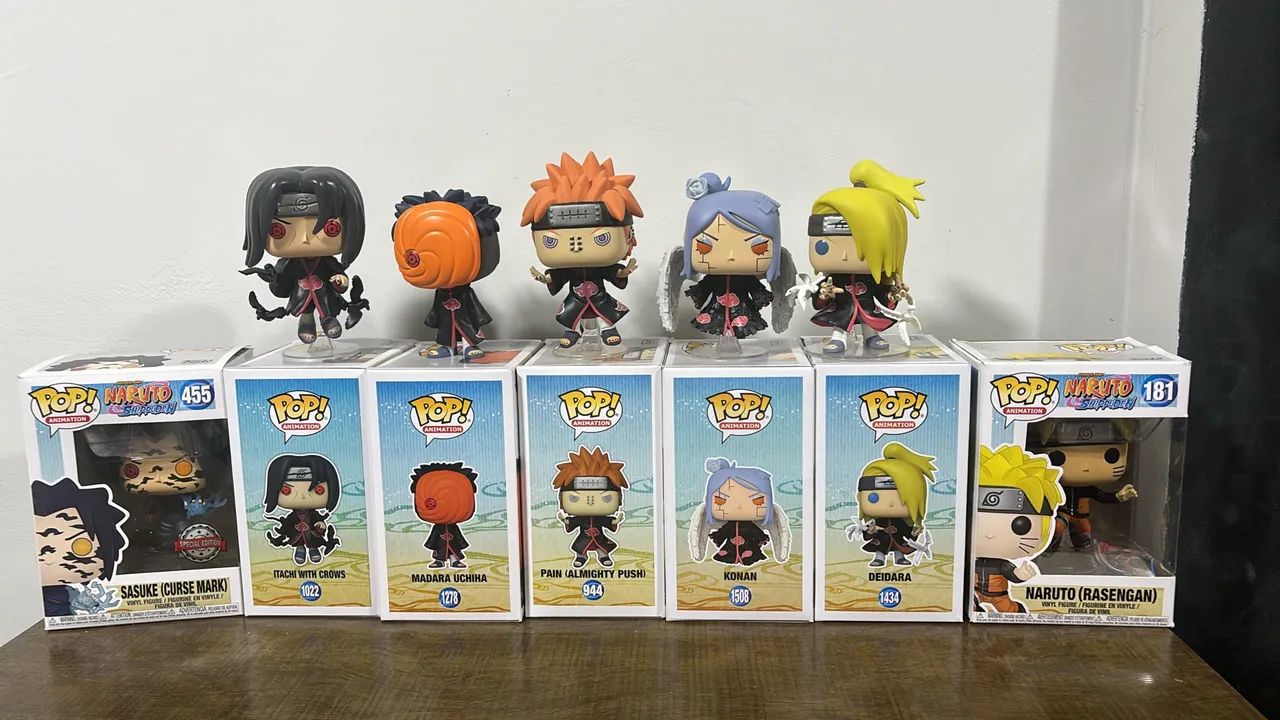 Funkos de Naruto Shippuden 