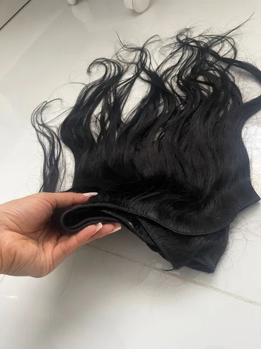 Mega Hair Cabelo Humano Virgem - 100g - 50cm - Foto 2