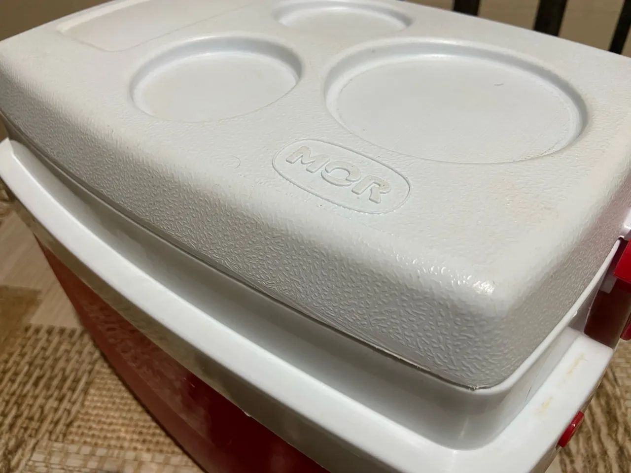 Caixa Térmica Mor 12 Litros Vermelha - Foto 6