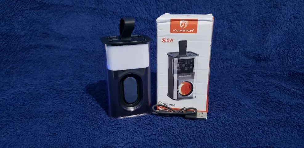 ? Caixa de Som RGB H?Maston - Última Unidade / Uso na Tomada / Retirada Nova Sepetiba64617796001537122