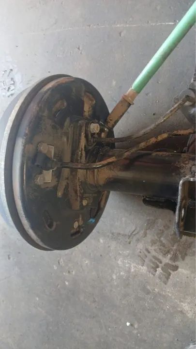 Eixo Traseiro Fiat Palio Com Abs Original  - Foto 3