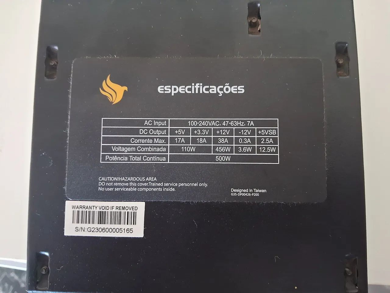 FONTE PICHAU NIDUS 500W - Foto 2