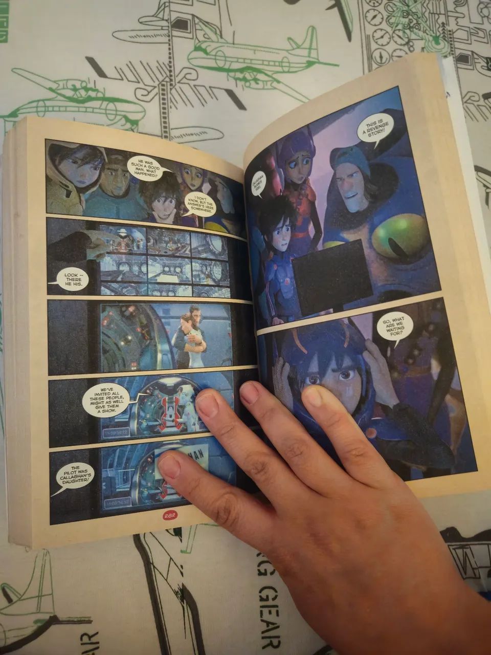 Livro Operação Big Hero 6 - História Cinematográfica em imagens - Foto 3