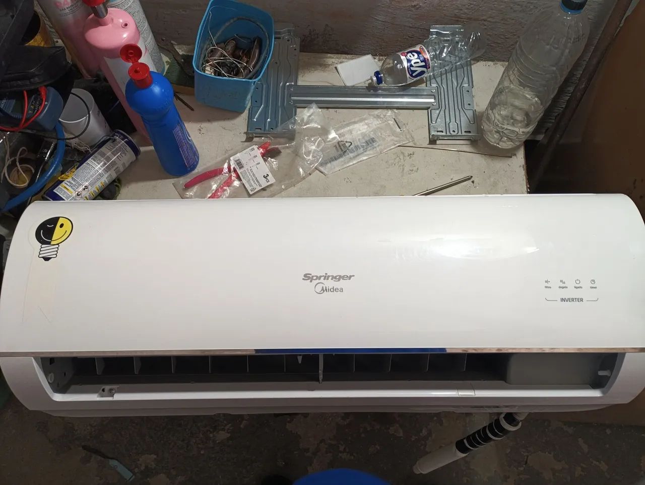 Ar condicionado Split Midea Springer inverter 12.000 BTUs. - Foto 2