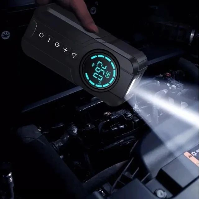 Bomba de Ar Inteligente Portátil Tomate MXB-D001 - 180 PSI, Recarregável e com Luz LED - Foto 4