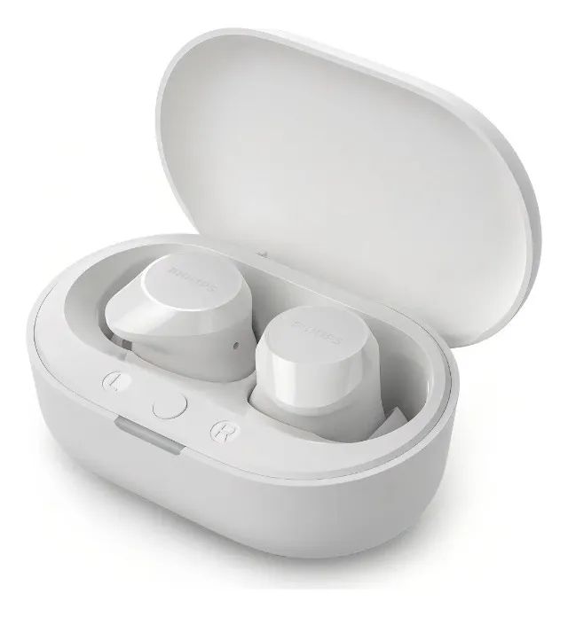 Fone de ouvido Bluetooth Philips Branco Tat1209 White True Wireless Conforto e Qualidade - Foto 4
