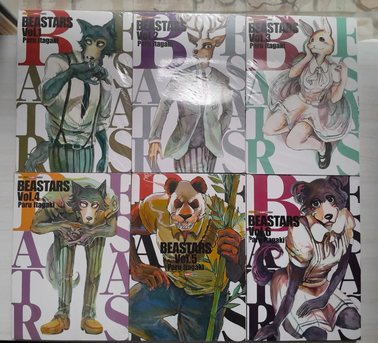 Coleção Beastars - Volumes 1 ao 6