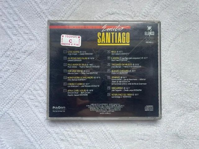CD - O melhor de Emílio Santiago - Foto 2