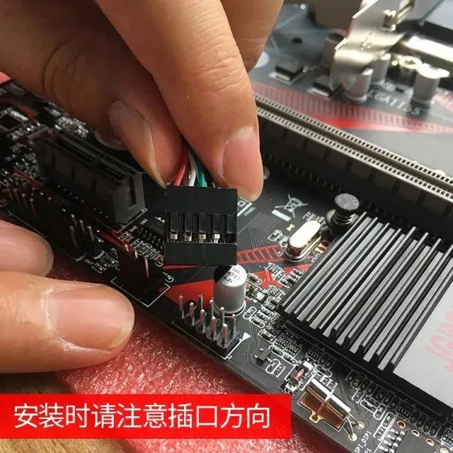 Cabo Conversor ICD da Placa Mãe para RS232 Serial DB9 de 9 Pinos - Foto 4