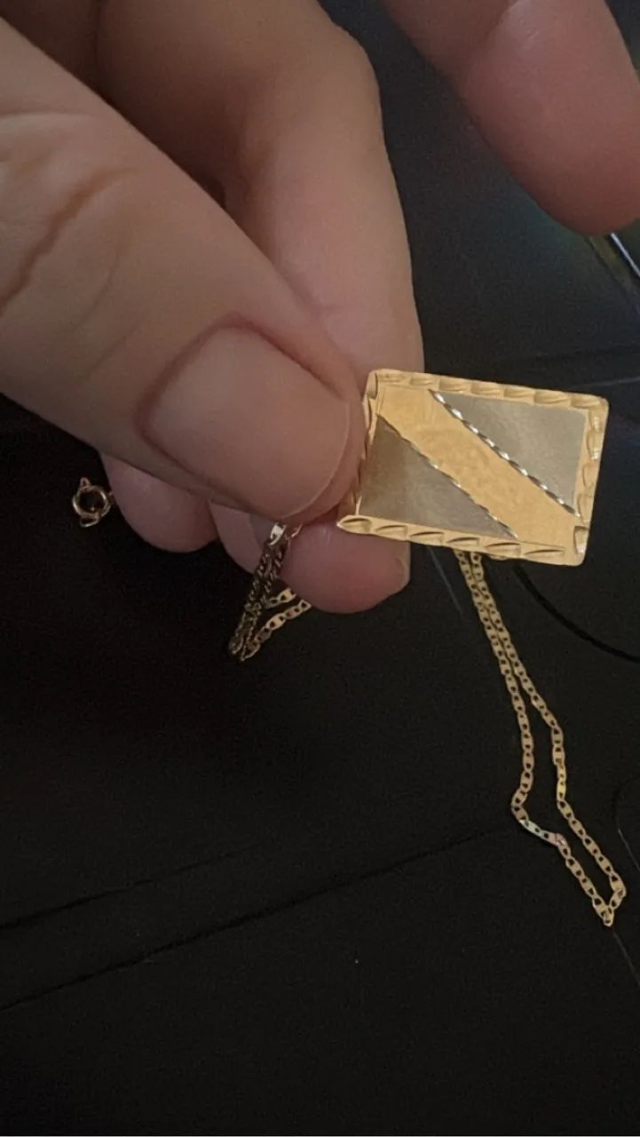 Corrente masculina 18k