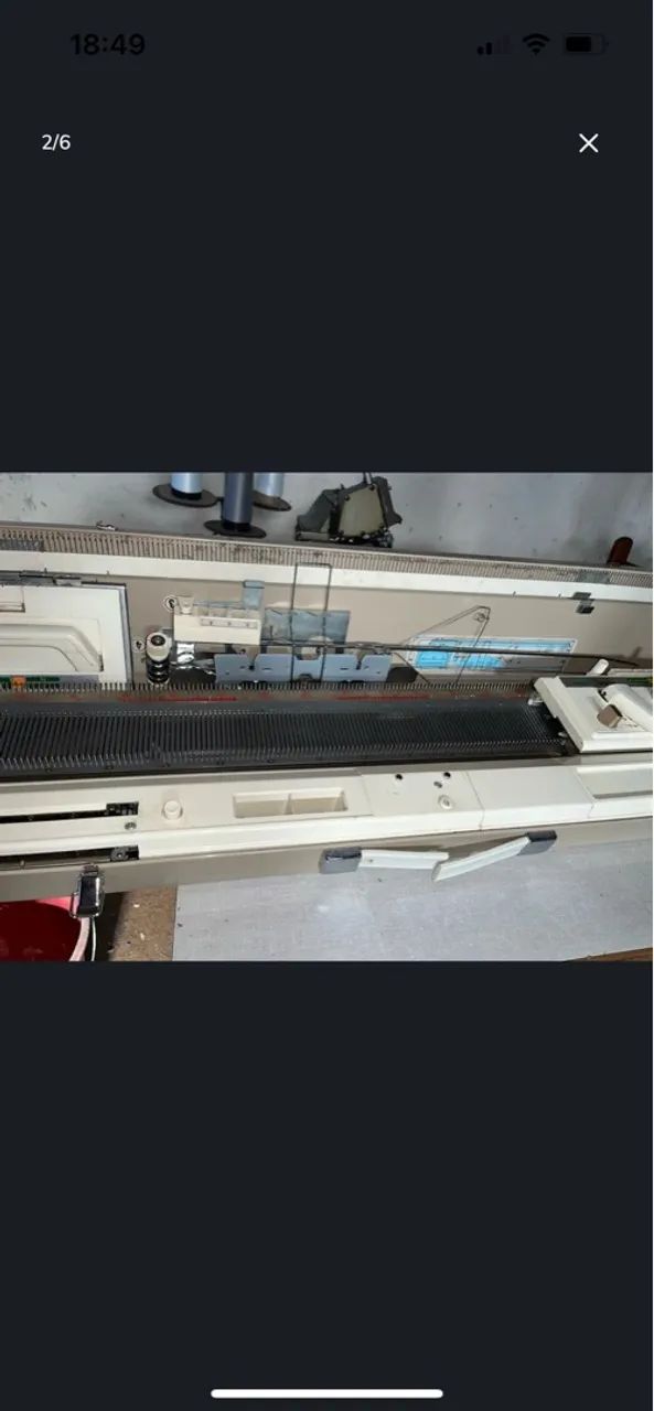 Máquina de Trico Elgin Brother 840 + Carrinho de Verão