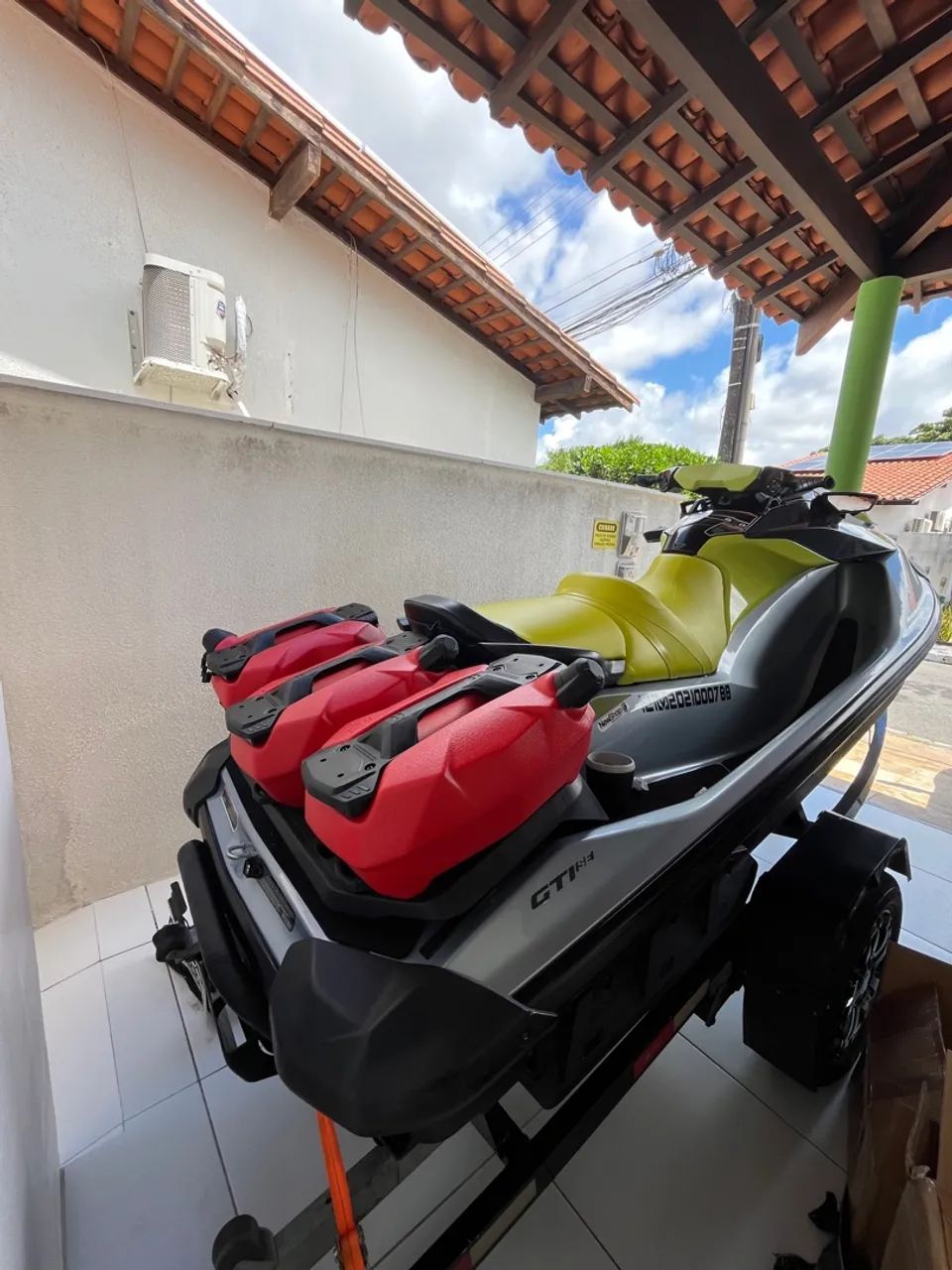 Jet ski Seadoo GTI 170 ano 2021 c/180 horas - Foto 4
