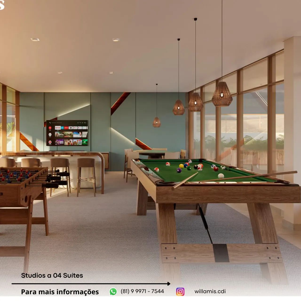 EXCLUSIVIDADE E RENTABILIDADE | STUDIOS PERTO DAS PISCINAS NATURAIS E DO NOVO PARQUE DE CA - Foto 10