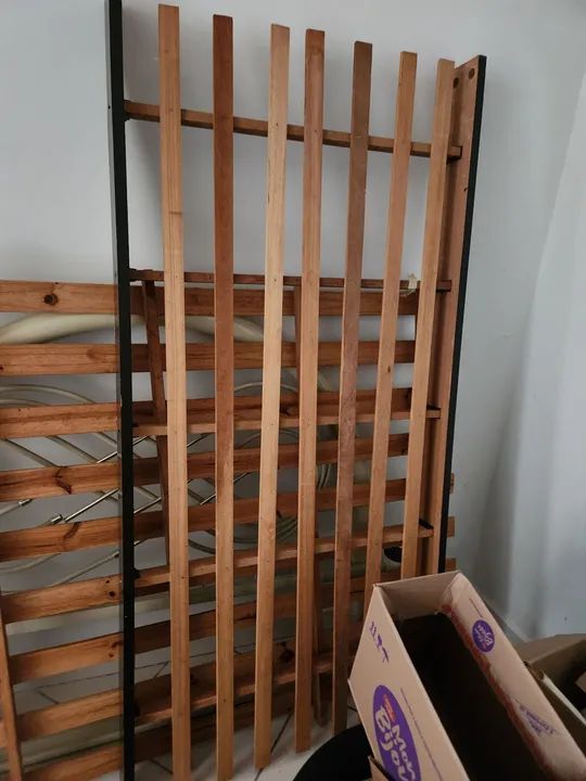 Cama solteiro em madeira  - Foto 2