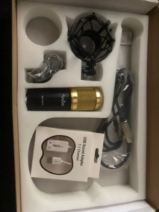 Microfone condensador BM 800 Waves original  - Foto 4