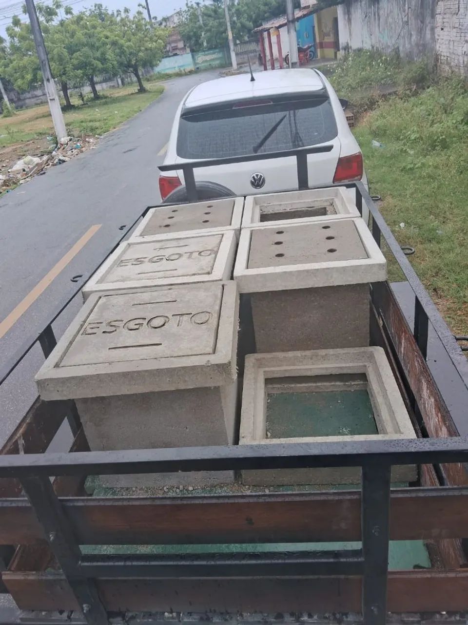 Caixa de concreto 40x40 | caixa elétrica ou esgoto