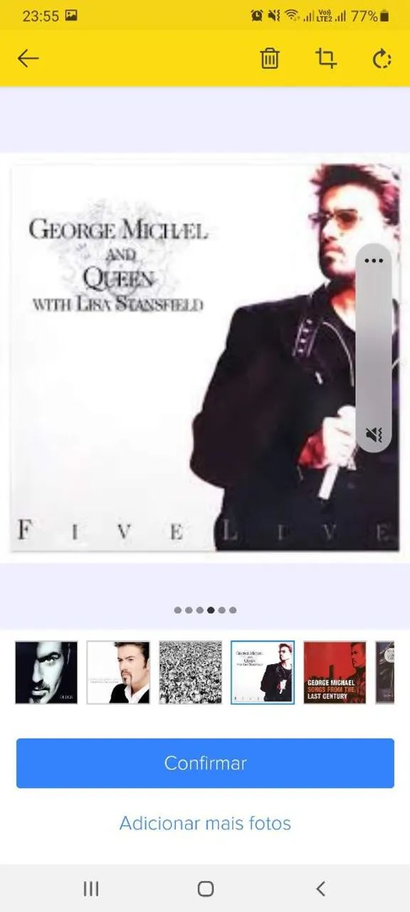 CD do cantor George Michael  - Foto 5