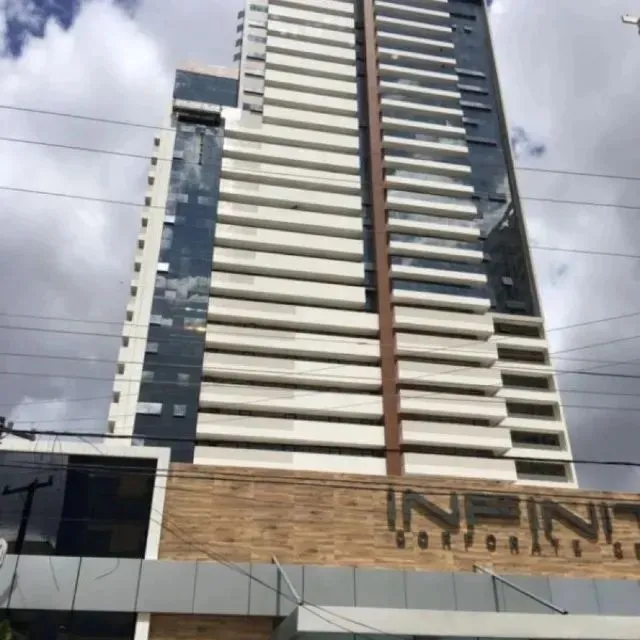 Sala comercial com 33m2 mobiliada no Edifício Infinity Corporate Center, Marco
