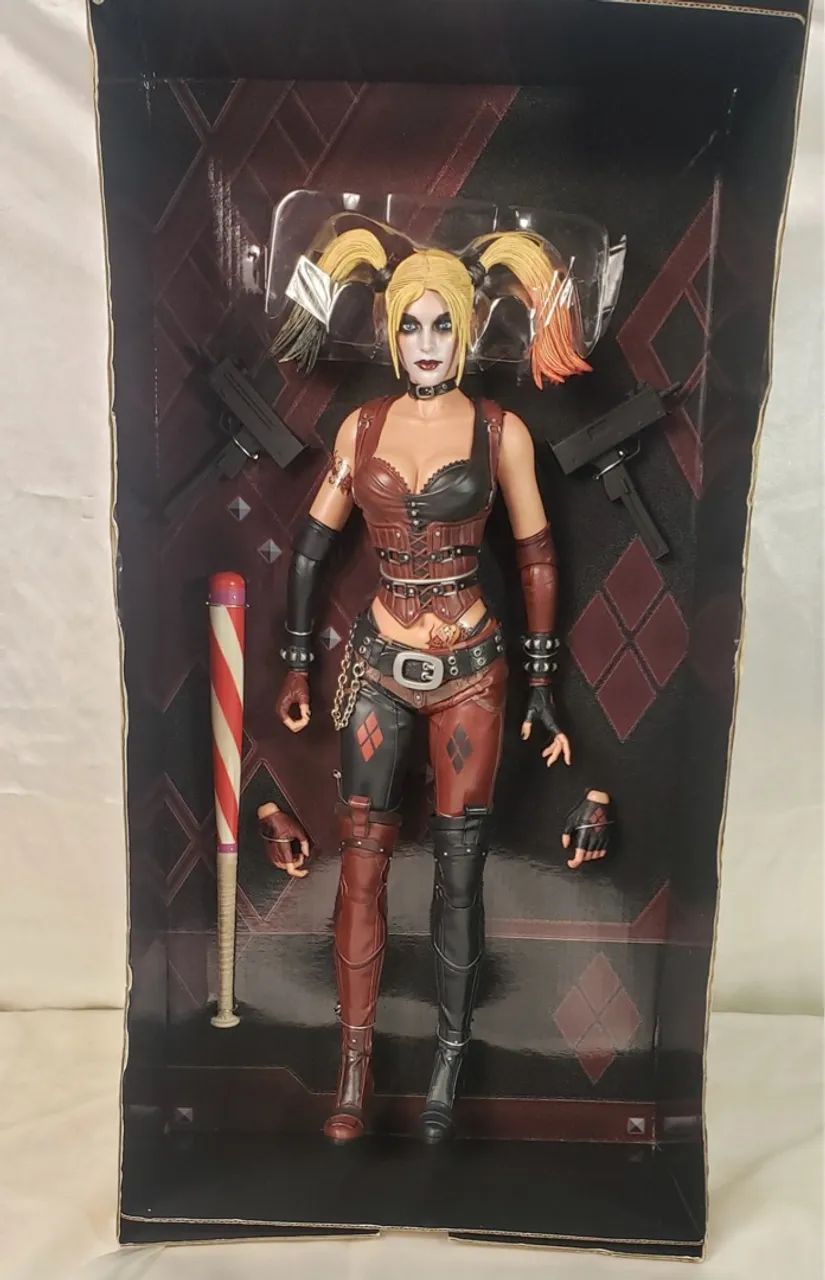 Action figure harley quinn arlequina dc comics boneca 16 polegadas /42 cm - BOOTLEG NECA - Foto 3