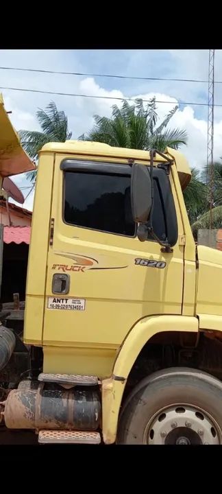 Caçamba Mercedes 1620 ano 2000 - Foto 7