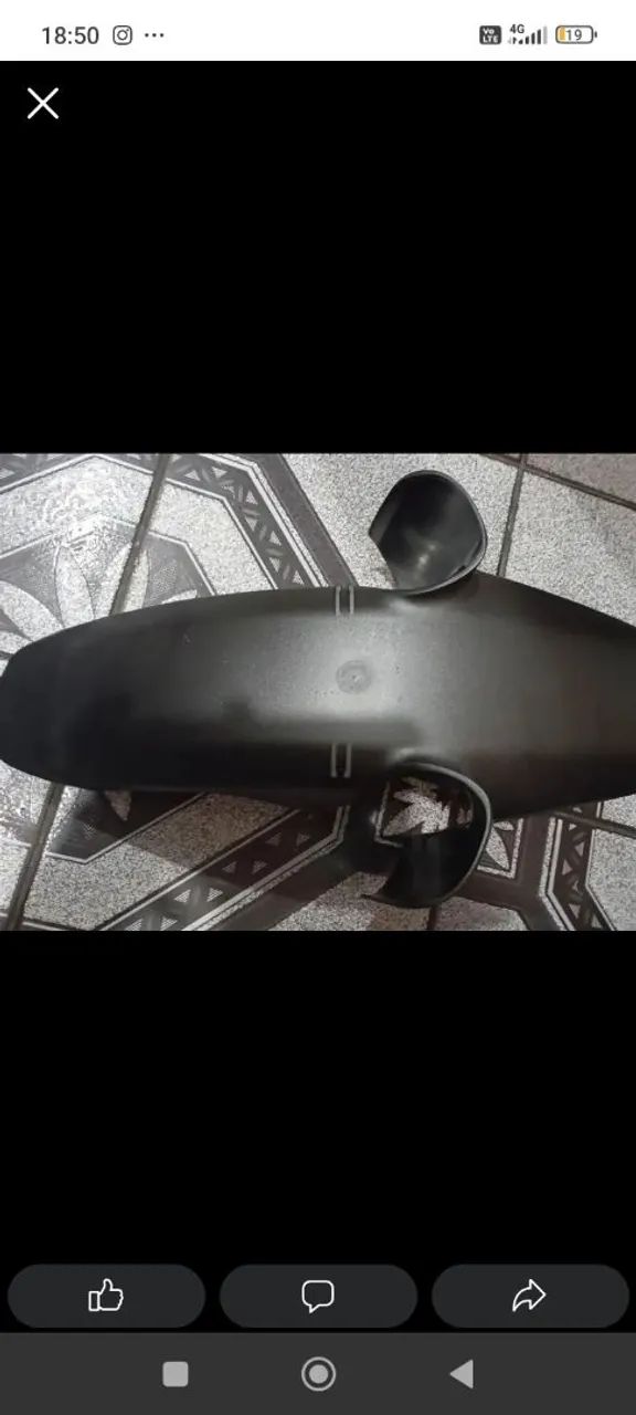 Paralama dianteiro para Bros todos os anos  - Foto 2